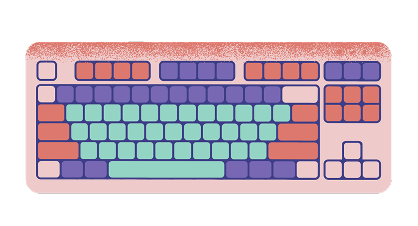 Keyboard Graphic